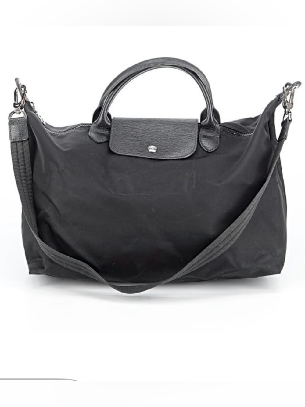 Authentic Longchamp Le Pliage travel tote bag.